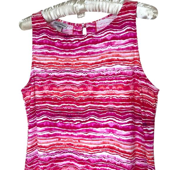 Tommy Bahama Size M High Neck Flounce Dress Swim Cover-up UPF 50 Pool Spa - Picture 2 of 8